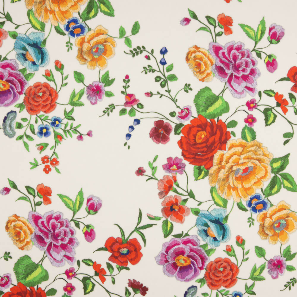 Gabardina Elástica Manila Crudo - Ribes y Casals