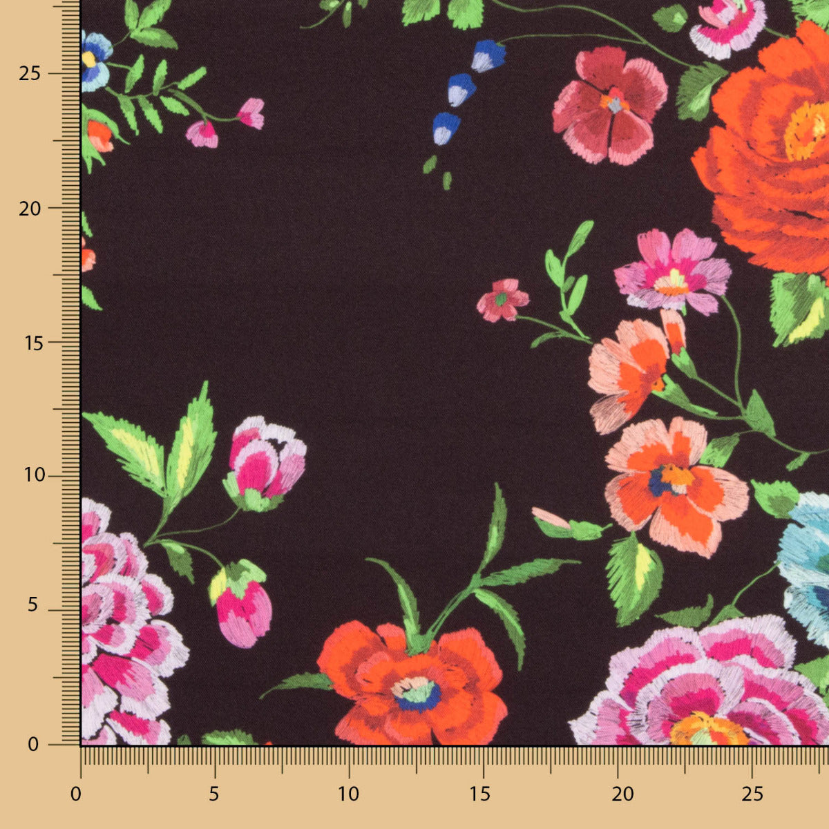 Gabardina Elástica Manila Negro - Ribes y Casals