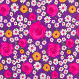 Crepe Rosas Margarita Fucsia - Ribes y Casals