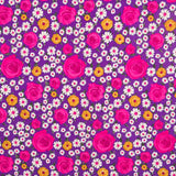 Crepe Rosas Margarita Fucsia - Ribes y Casals