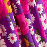 Crepe Rosas Margarita Fucsia - Ribes y Casals