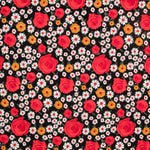 Crepe Rosas Margarita Rojo - Ribes y Casals