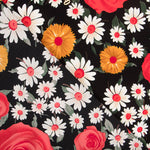 Crepe Rosas Margarita Rojo - Ribes y Casals