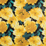 Fama Strech Flor Pinceladas Amarillo - Ribes y Casals