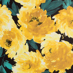 Fama Strech Flor Pinceladas Amarillo - Ribes y Casals