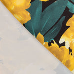 Fama Strech Flor Pinceladas Amarillo - Ribes y Casals