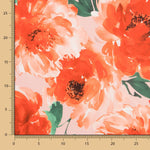 Fama Strech Flor Pinceladas Salmón - Ribes y Casals