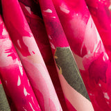 Fama Strech Flor Pinceladas Fucsia - Ribes y Casals