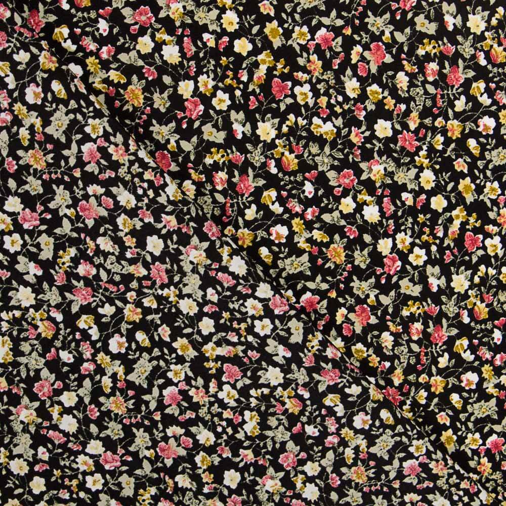 Crepe Flor Mini Negro - Ribes y Casals