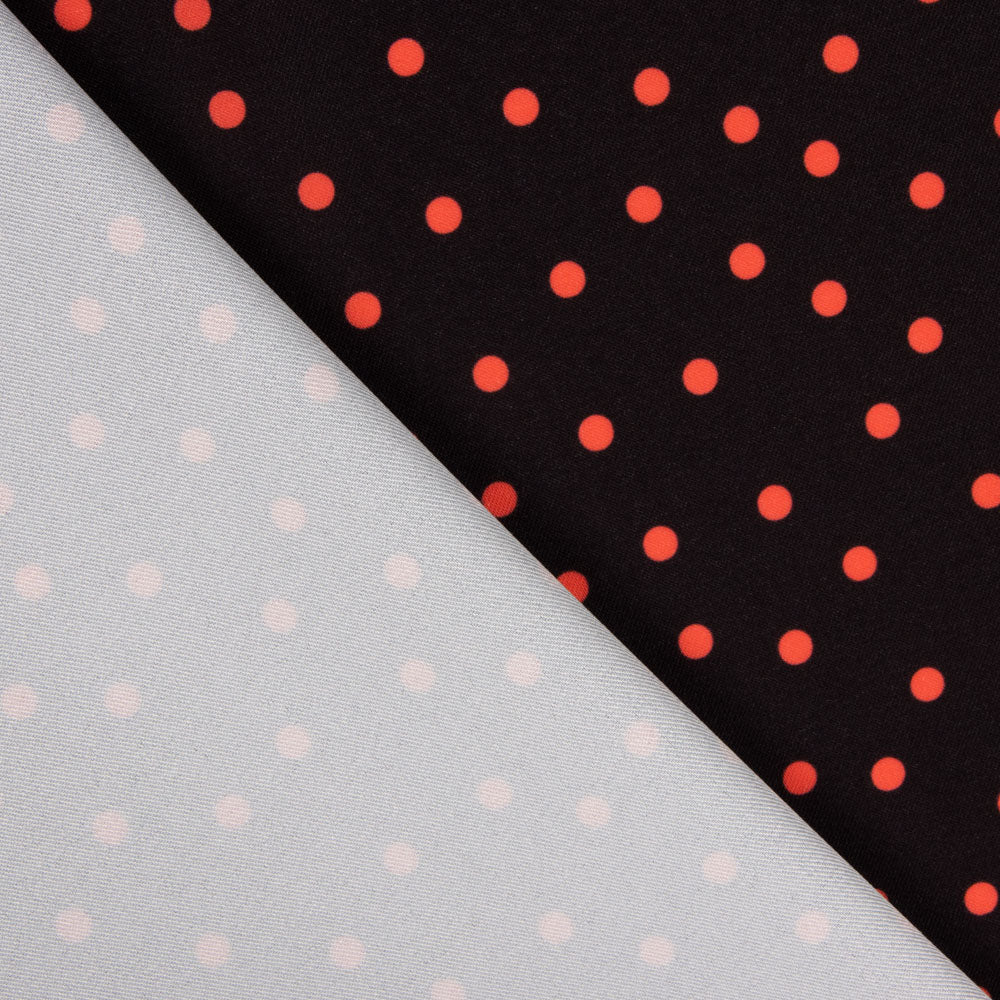 Gabardina Elástica Lunar Rojo - Ribes y Casals