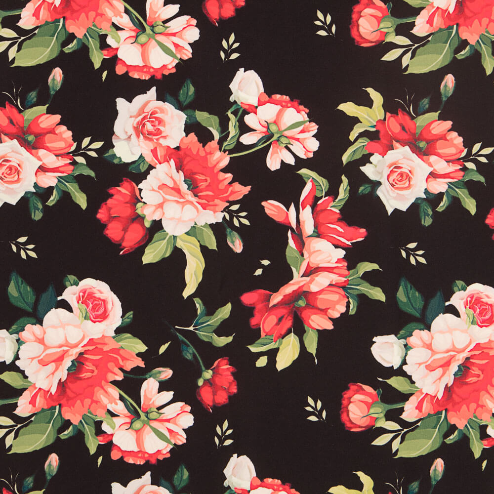 Bielástico Cretona Negro - Ribes y Casals