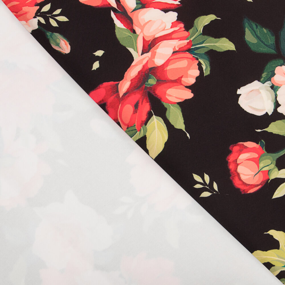 Bielástico Cretona Negro - Ribes y Casals