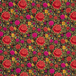 Crepe Poliéster Cretona Real Negro - Ribes y Casals