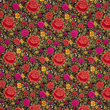 Crepe Poliéster Cretona Real Negro - Ribes y Casals