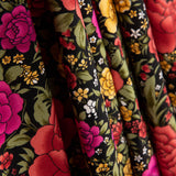 Crepe Poliéster Cretona Real Negro - Ribes y Casals