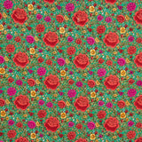 Crepe Poliéster Cretona Real Verde - Ribes y Casals