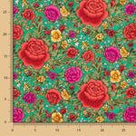 Crepe Poliéster Cretona Real Verde - Ribes y Casals