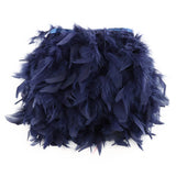 Flecos de Pluma Pavo Azul Marino. - Ribes y Casals