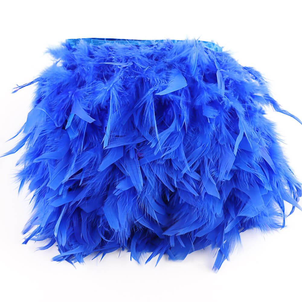 Flecos de Pluma Pavo Azul. - Ribes y Casals