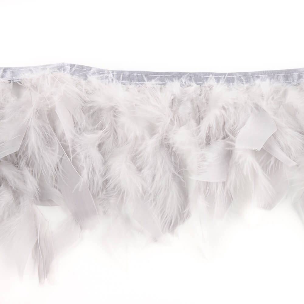 Flecos de Pluma Pavo Gris. - Ribes y Casals