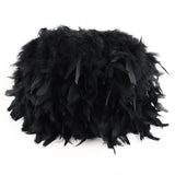 Flecos de Pluma Pavo Negro. - Ribes y Casals