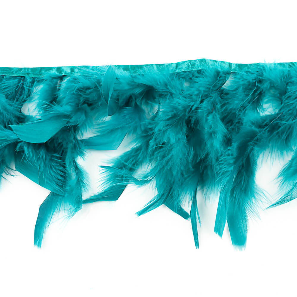 Flecos de Pluma Pavo Verde. - Ribes y Casals