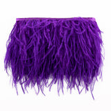 Flecos de Pluma Avestruz Morado. - Ribes y Casals