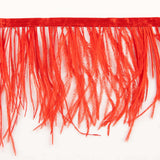 Flecos de Pluma Avestruz Rojo. - Ribes y Casals