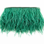 Flecos de Pluma Avestruz Verde. - Ribes y Casals