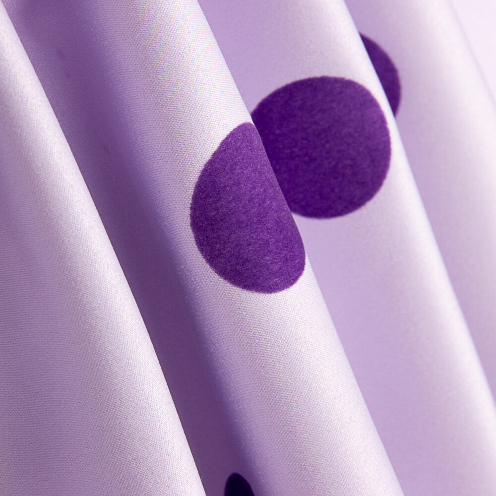 Fama Lavanda Lunar Flocado Lila 30mm - Ribes y Casals