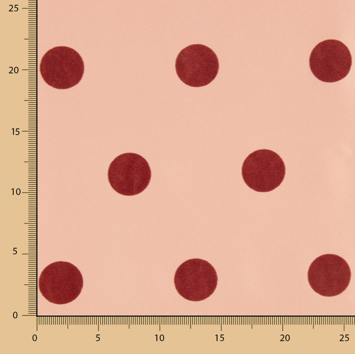 Fama Rosa Claro Lunar Flocado Rosado 30mm - Ribes y Casals