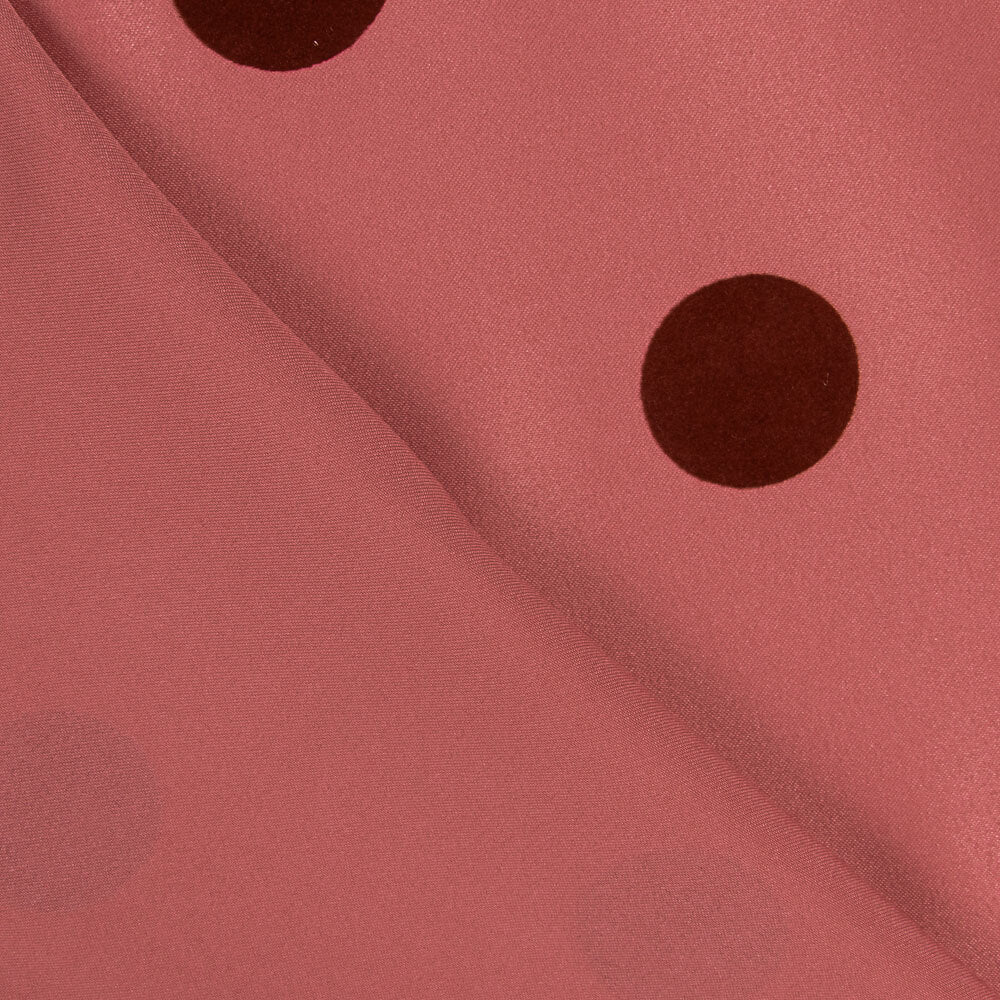 Fama Rosa Ruibarbo Lunar Flocado Grana 30mm - Ribes y Casals