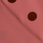 Fama Rosa Ruibarbo Lunar Flocado Grana 30mm - Ribes y Casals