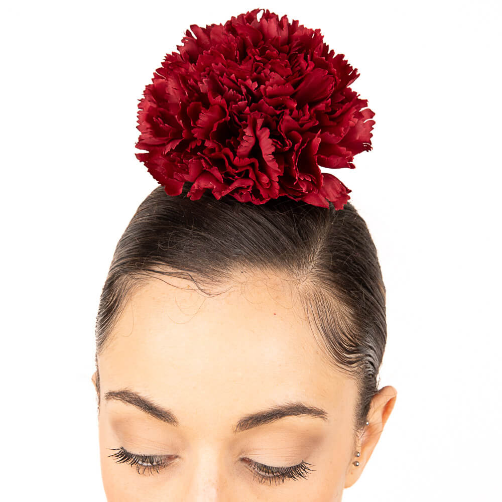 Clavel Flamenco Burdeos - Ribes y Casals