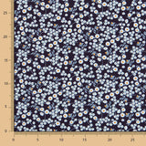 Algodón Margaritas Marino - Ribes y Casals