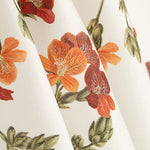Loneta Estampada Flores Silvestres Terracota - Ribes y Casals