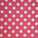 Fondo Fucsia Lunar Blanco - Ribes y Casals
