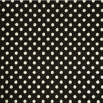 Fondo Negro Lunar Blanco - Ribes y Casals