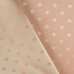 Forro Raso Lunar Jacquard Salmón - Ribes y Casals