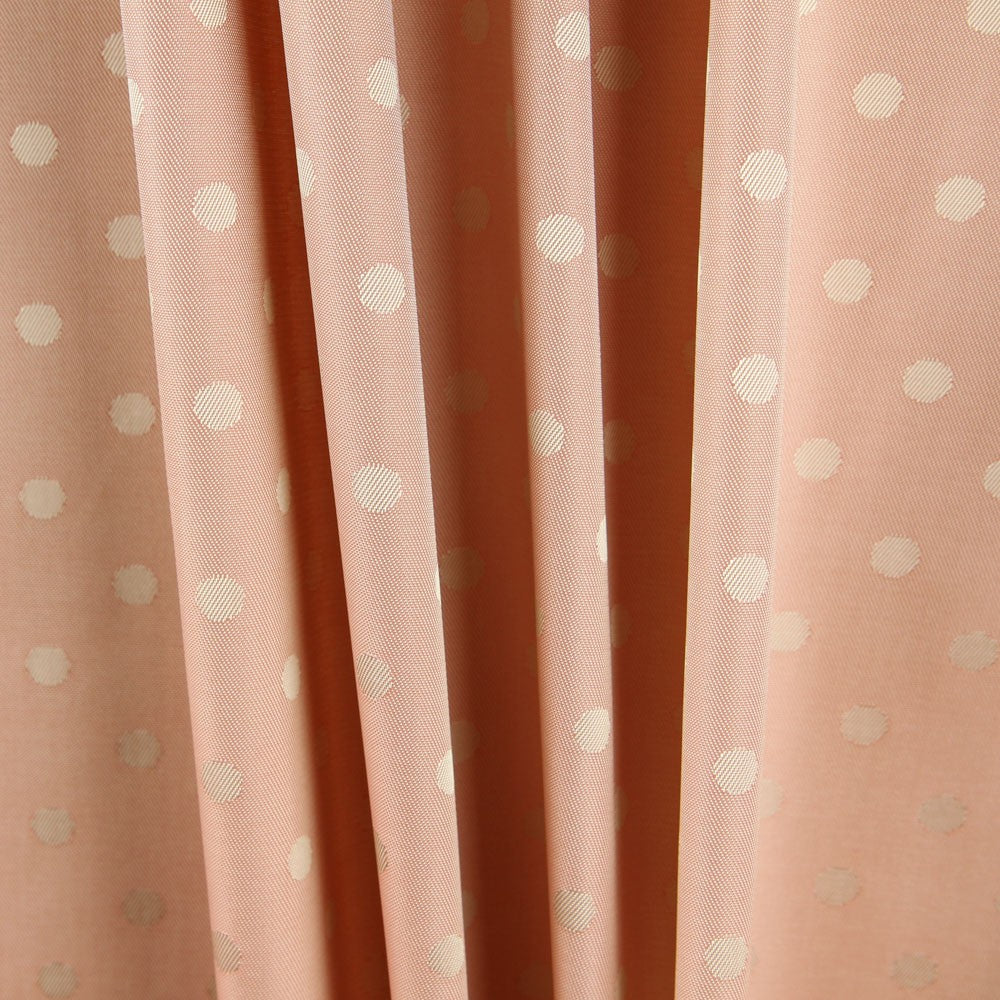 Forro Raso Lunar Jacquard Salmón - Ribes y Casals