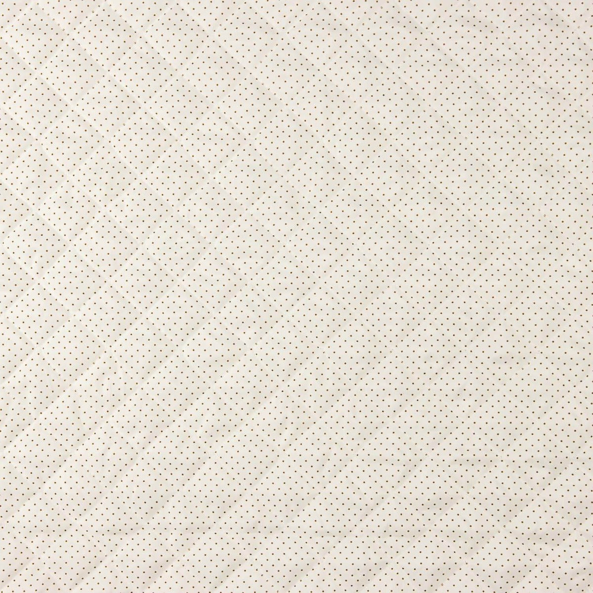 Forro Acolchado Ligero Crudo con Topitos Beige - Ribes y Casals