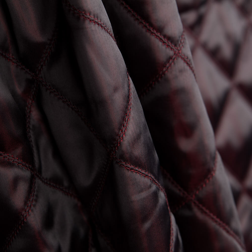 Forro Acolchado Tornasol Rojo - Ribes y Casals