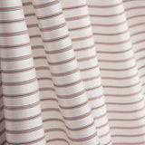 Forro Satinado Rayado Beige Suave - Ribes y Casals