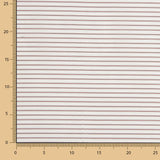 Forro Satinado Rayado Beige Suave - Ribes y Casals