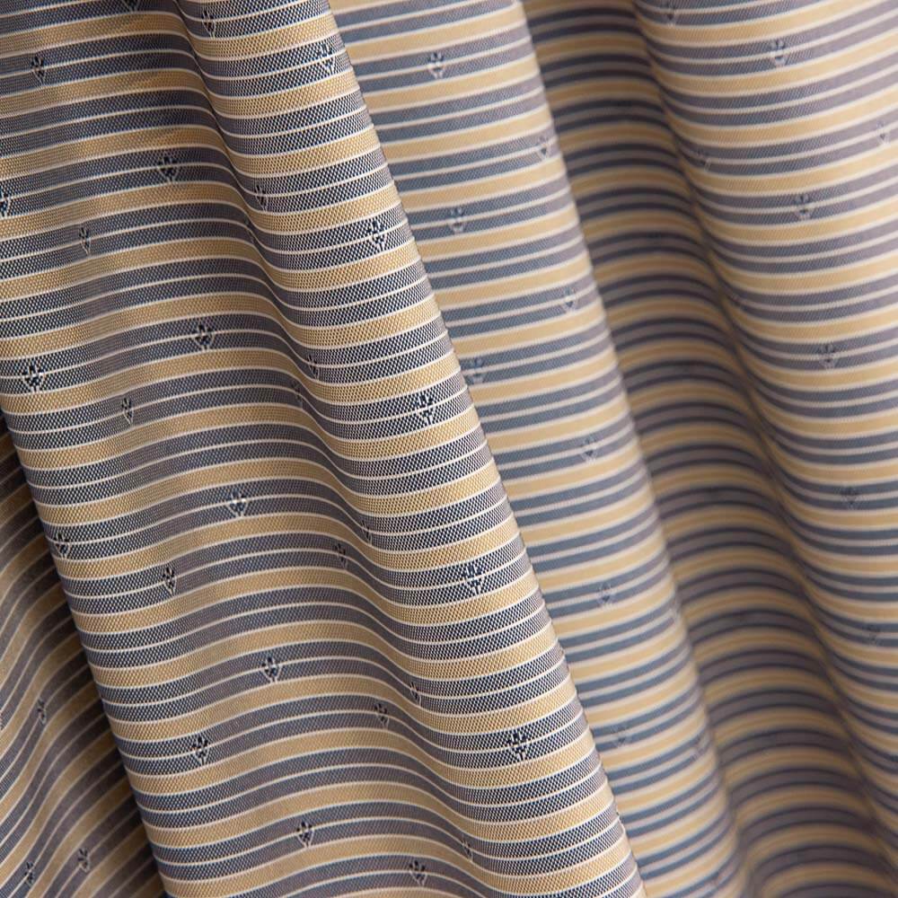 Forro Jacquard Rayas Marrón - Ribes y Casals