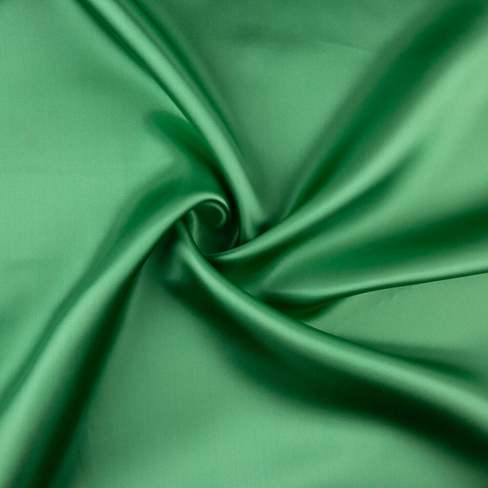 Forro de Raso Rayón Verde Esmeralda - Ribes y Casals