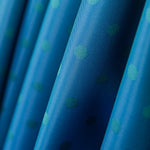 Forro Rayón Lunares Azul Verde - Ribes y Casals