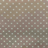 Forro Rayón Lunares Camel Verde - Ribes y Casals