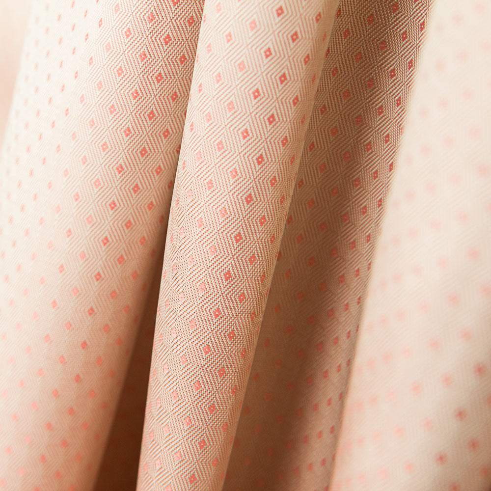 Forro Rayón Lunares Aguja Doré Rosado - Ribes y Casals