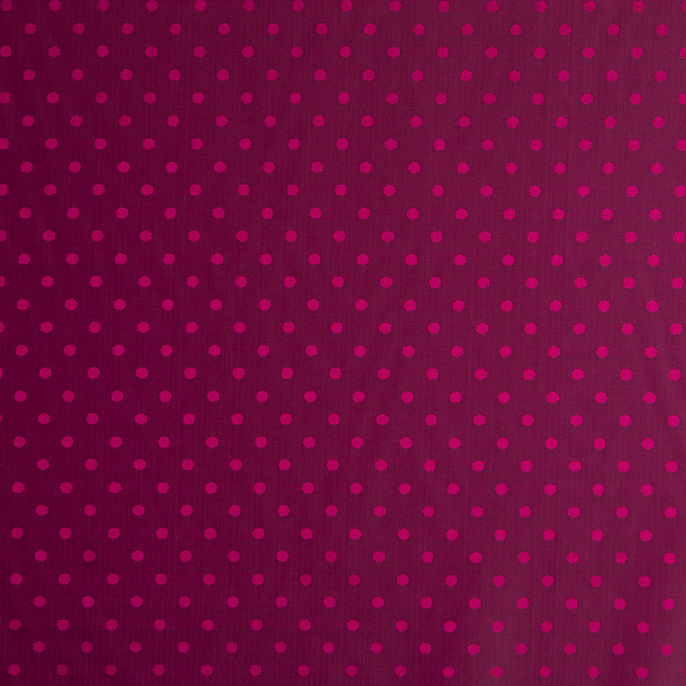 Forro Rayón Lunares Fucsia Oscuro - Ribes y Casals